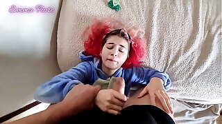 I make my Sister drag inflate my cock and haphazardly I Fuck will not hear of Ass - Emma Fiore